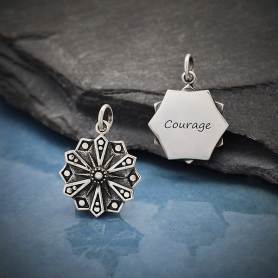 Clearance Peace Tag Charms | Round Peace Pendant | Inspirational Charms | Love Charm | Word Charm | Zipper Pull Charm Making | Bookmark Charm DIY (