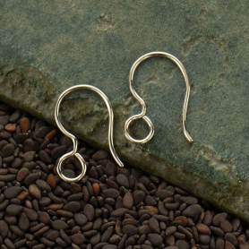Earring Hooks in Silver, Gold & Bronze, Wholesale!