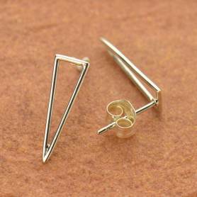 Post Earring Findings in Silver & Gold, Wholesale!