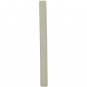 Silver Flat Bar Post Earring with Hidden Loop 25x2mm
