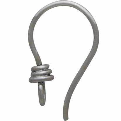 Silver Ear Hook at Rs 69.00, ज्वेलरी कॉम्पोनेन्ट - Vacker Deals, Vellore