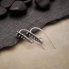WEWAYSMILE 100 Pcs Earring Hooks for Jewelry Making