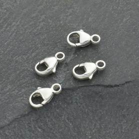 5Pc, Silver Necklace Clasps, Hook Clasps, Bracelet Findings, Silver Plated  Toggle, Fish Hook Clasp, Nautical Bracelet, Jewelry Findings