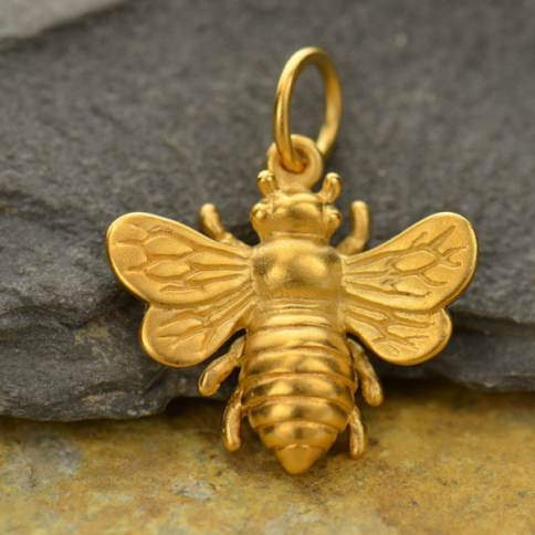 DIY Handmade Jewelry: 109 Antique Bronze Plated Zinc Alloy Bumblebee And  Honey Bee Bee Charm 2 116mm From Hemt, $12.04