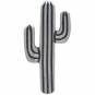 Sterling Silver Cactus Solderable Charm 13x7mm DISCONTINUED