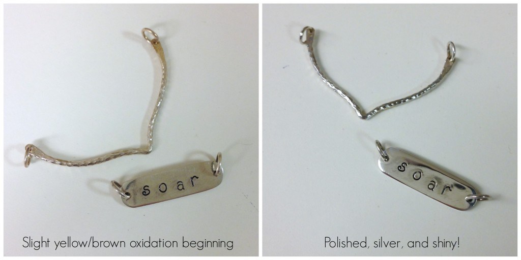 How to remove on sale rust from silver necklace