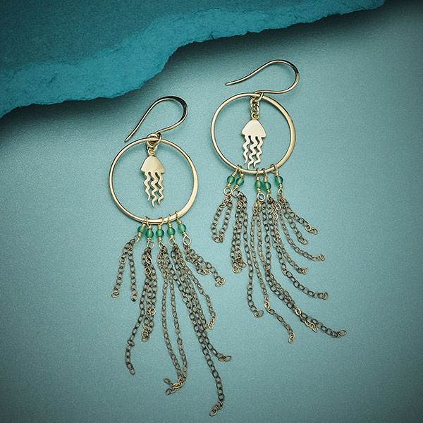 Jewelry Design Idea - Jellyfish Earrings