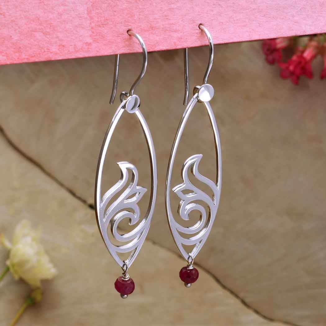 Silver Finish Metal Jewelry Making Earring Hooks – The Art Connect