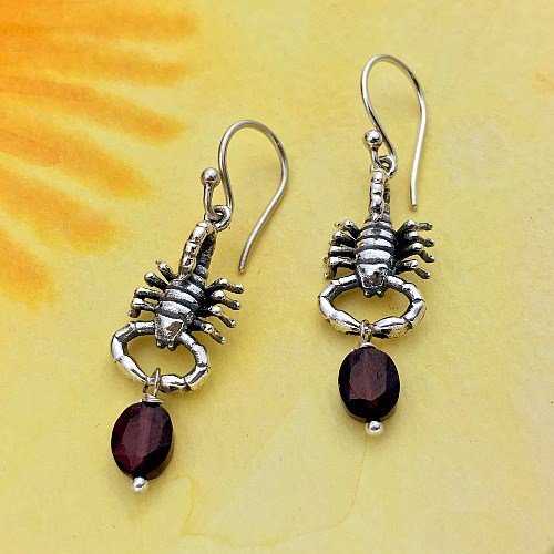 Scorpion earrings hot sale