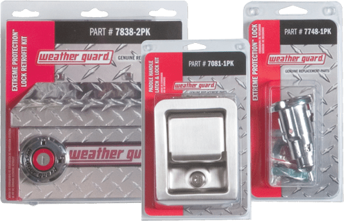 weatherguard 7081-1PK Paddle Handle Latch Lock Kit 